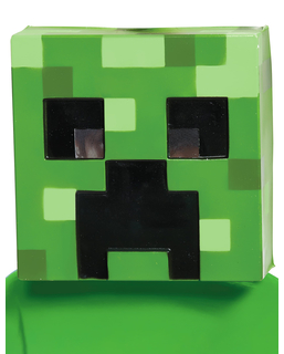  Maske Creeper Minecraft™ für Kinder, fig. 1 