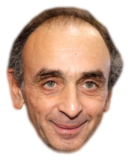  Masque en carton Eric Zemmour, fig. 1 