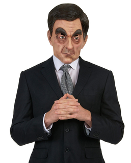  Masque humoristique en latex Fillon adulte, fig. 1 