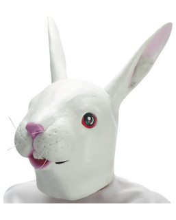  Masque lapin en latex adulte, fig. 1 