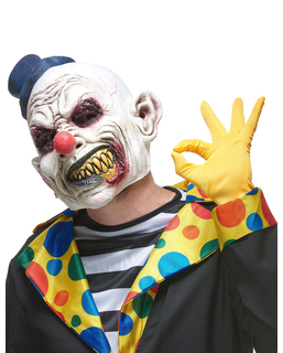  Latex-Maske zähnefletschender Clown, fig. 1 