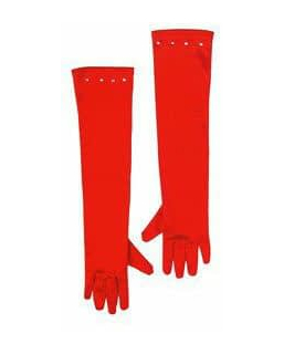  Gants longs rouges enfant, fig. 1 