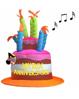  Chapeau anniversaire musical, fig. 1 