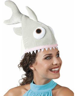  Chapeau petit requin en peluche adulte, fig. 1 