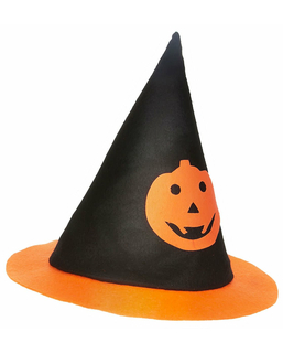  Chapeau sorcière citrouille enfant Halloween, fig. 1 