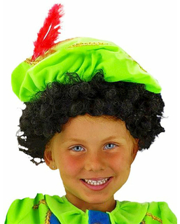  Perruque cheveux bouclés enfant noir, fig. 1 