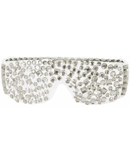  Lunettes disco à sequins en blanc et argenté, fig. 1 