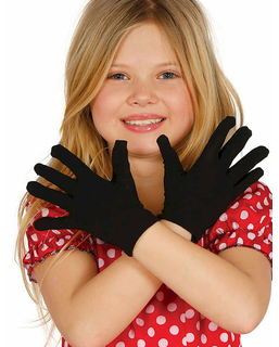  Gants courts noirs enfant, fig. 1 