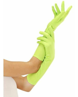  Gants longs verts fluo adulte, fig. 1 