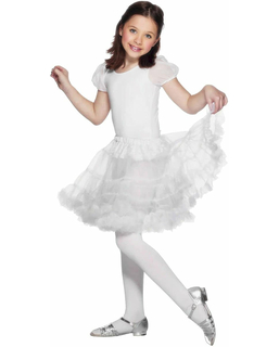  Jupon transparent blanc fille, fig. 1 