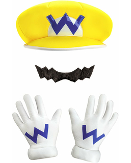  Wario Kostüm Set Nintendo™ Lizenzartikel, fig. 1 