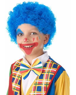  Perruque clown enfant bleue, fig. 1 