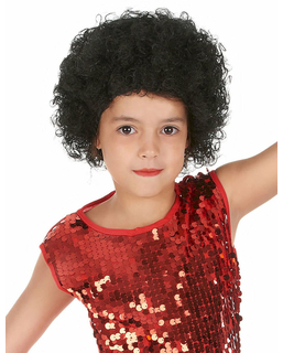  Perruque afro noire enfant, fig. 1 