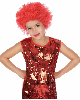  Perruque disco enfant rouge, fig. 1 