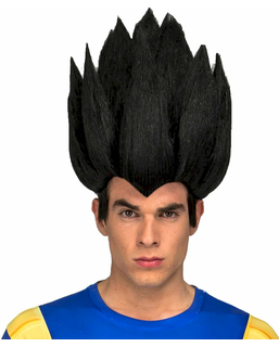  Perruque Vegeta Dragon Ball adulte, fig. 1 