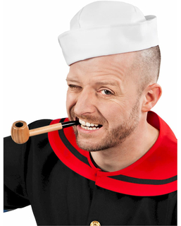  Popeye™-Pfeife Lizenz-Zubehör für Erwachsene braun-schwarz, fig. 1 