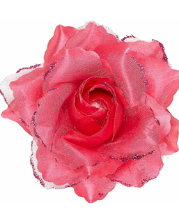  Rose fuschia pour cheveux femme, fig. 1 