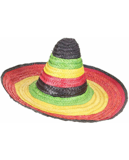  Sombrero messicano multicolore adulto, fig. 1 