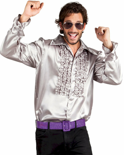  Chemise disco argentée homme, fig. 1 