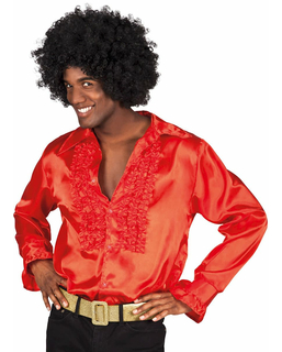  Chemise disco rouge homme, fig. 1 