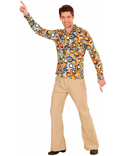  Chemise groovy bubbles années 70 homme, fig. 1 