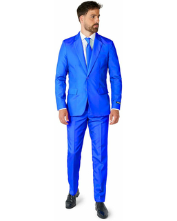  Costume Mr. Solid bleu homme Suitmeister, fig. 1 