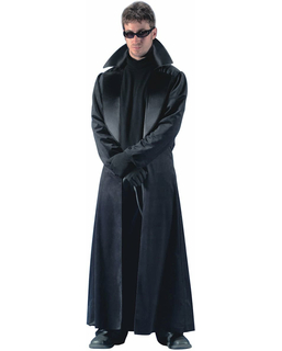  Déguisement manteau long noir homme, fig. 1 