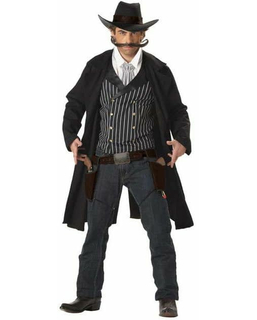  Déguisement cow-boy homme Santa Maria noir, fig. 1 