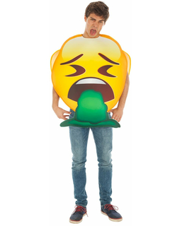  Déguisement Emoji vomito adulte, fig. 1 