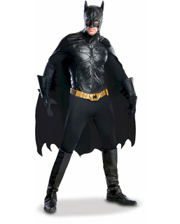  Batman Grand Heritage™-Herrenkostüm für Fasching schwarz-gold, fig. 1 