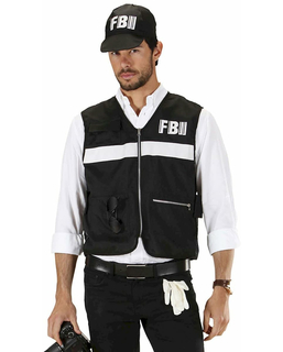  Déguisement policier FBI adulte, fig. 1 