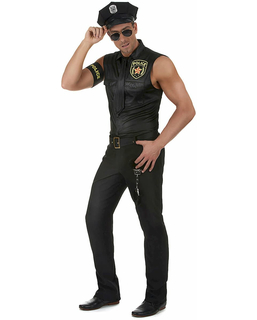  Déguisement policier sexy homme, fig. 1 