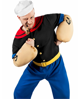  Popeye™-Lizenzkostüm für Erwachsene Seemann bunt, fig. 1 