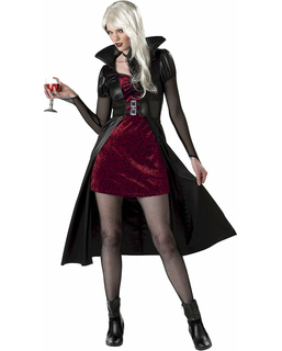  Déguisement vampire femme rouge Halloween, fig. 1 