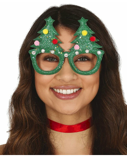  Lunettes humoristiques sapins de Noël adulte, fig. 1 