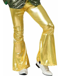  Pantalon disco homme or, fig. 1 