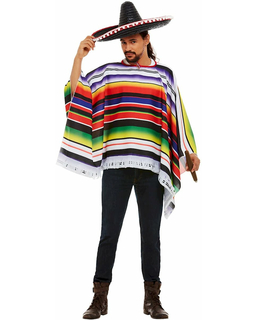  Poncho mexicain homme, fig. 1 