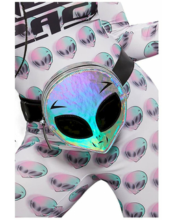  Sac banane tête d'alien holographique, fig. 1 