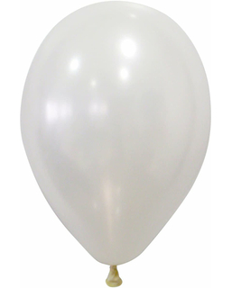  50 Ballons blancs métallisés 30 cm, fig. 1 