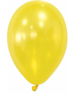  50 Ballons jaunes métallisés 30 cm, fig. 1 