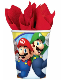  8 Super Mario ™ Trinkbecher, fig. 1 