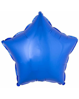  Ballon aluminium étoile bleue 45 cm, fig. 1 