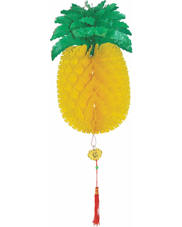  Ananas Deko Hängefigur gelb-grün 50 cm, fig. 1 