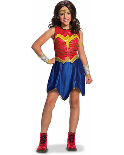  Déguisement classique Wonder Woman Justice League fille, fig. 1 