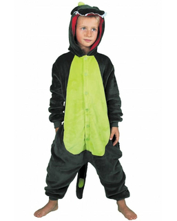  Déguisement combinaison dino vert enfant, fig. 1 