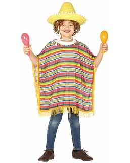  Déguisement poncho mexicain enfant, fig. 1 