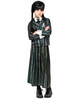  Schuluniform Kostüm Wednesday Addams™ Kinderkostüm, fig. 1 