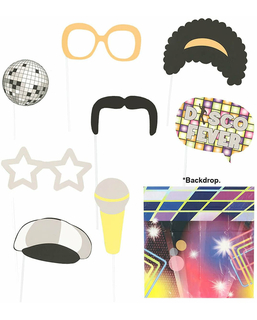  Kit photoboot disco 9 pezzi, fig. 1 