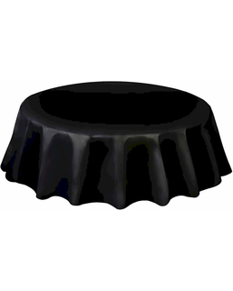  Nappe ronde en plastique noir 213 cm, fig. 1 