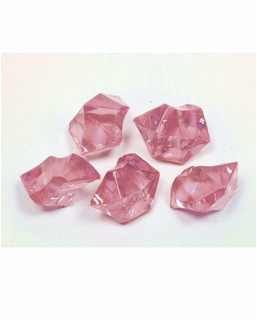  Pierres effet cristal rose 100 gr, fig. 1 